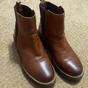 Naturalizer Brown leather boot women’s 8.5